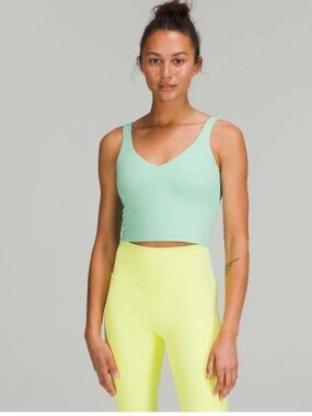 Lululemon Align Tank Top Light Green Sz 4